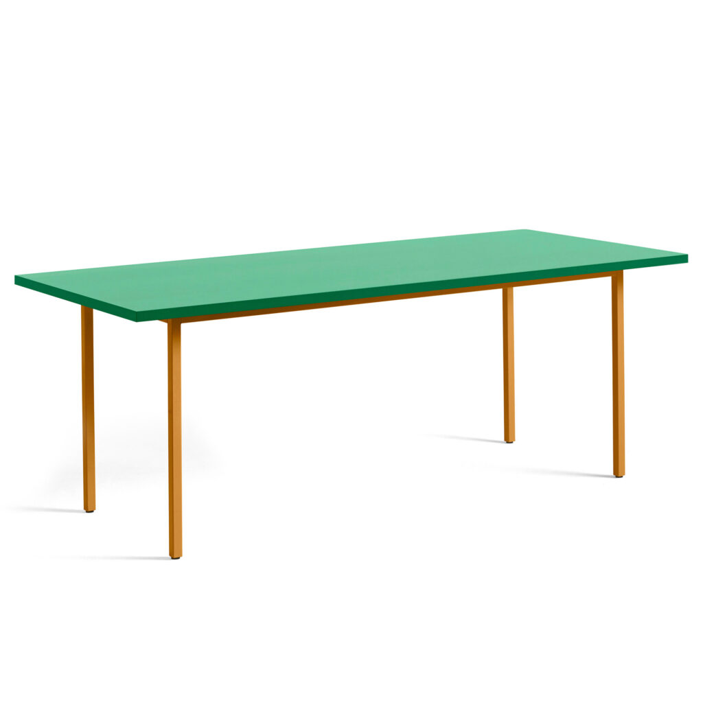 Two-Colour Table 200 Green Mint / Ochre