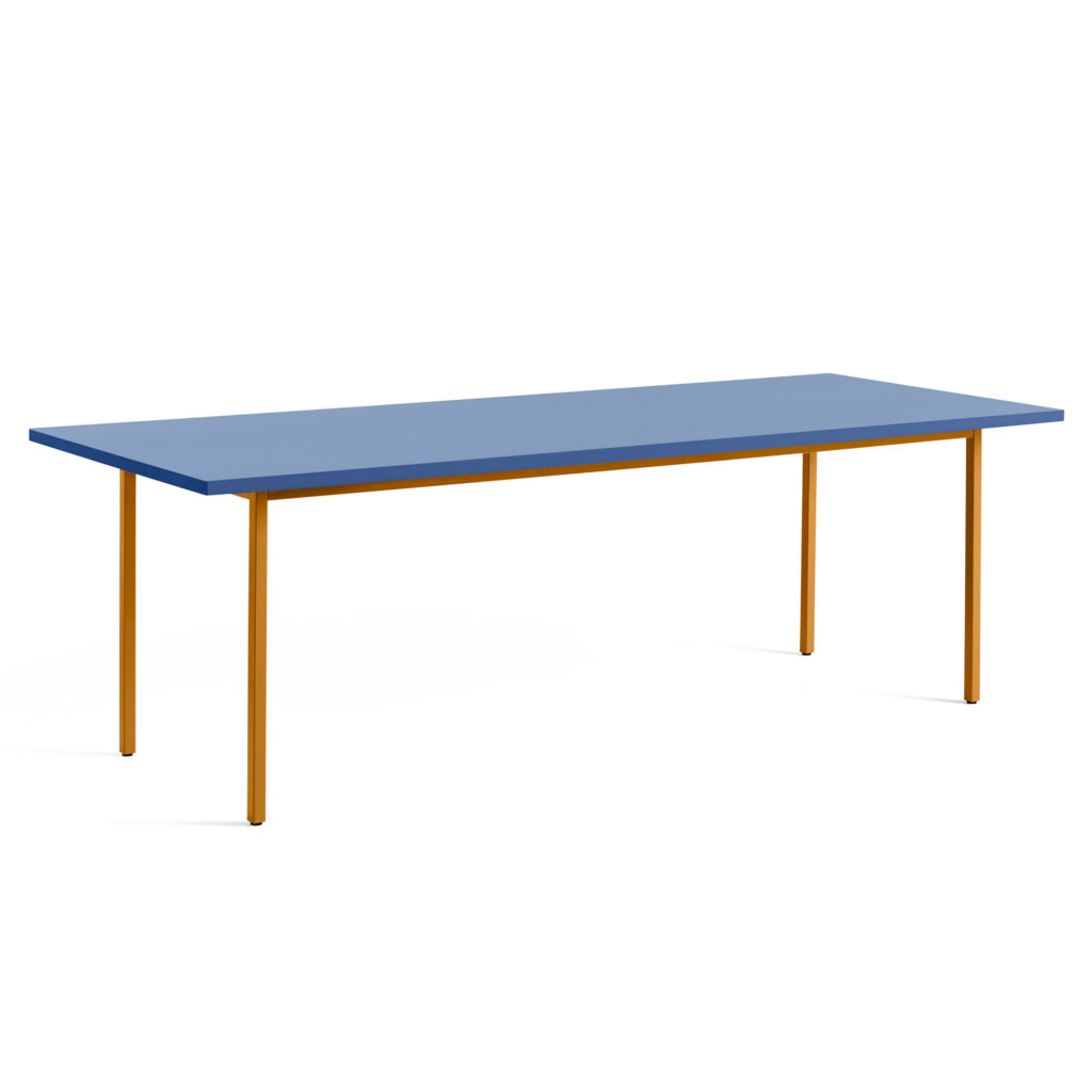 Two-Colour Table 240 Blue / Ochre