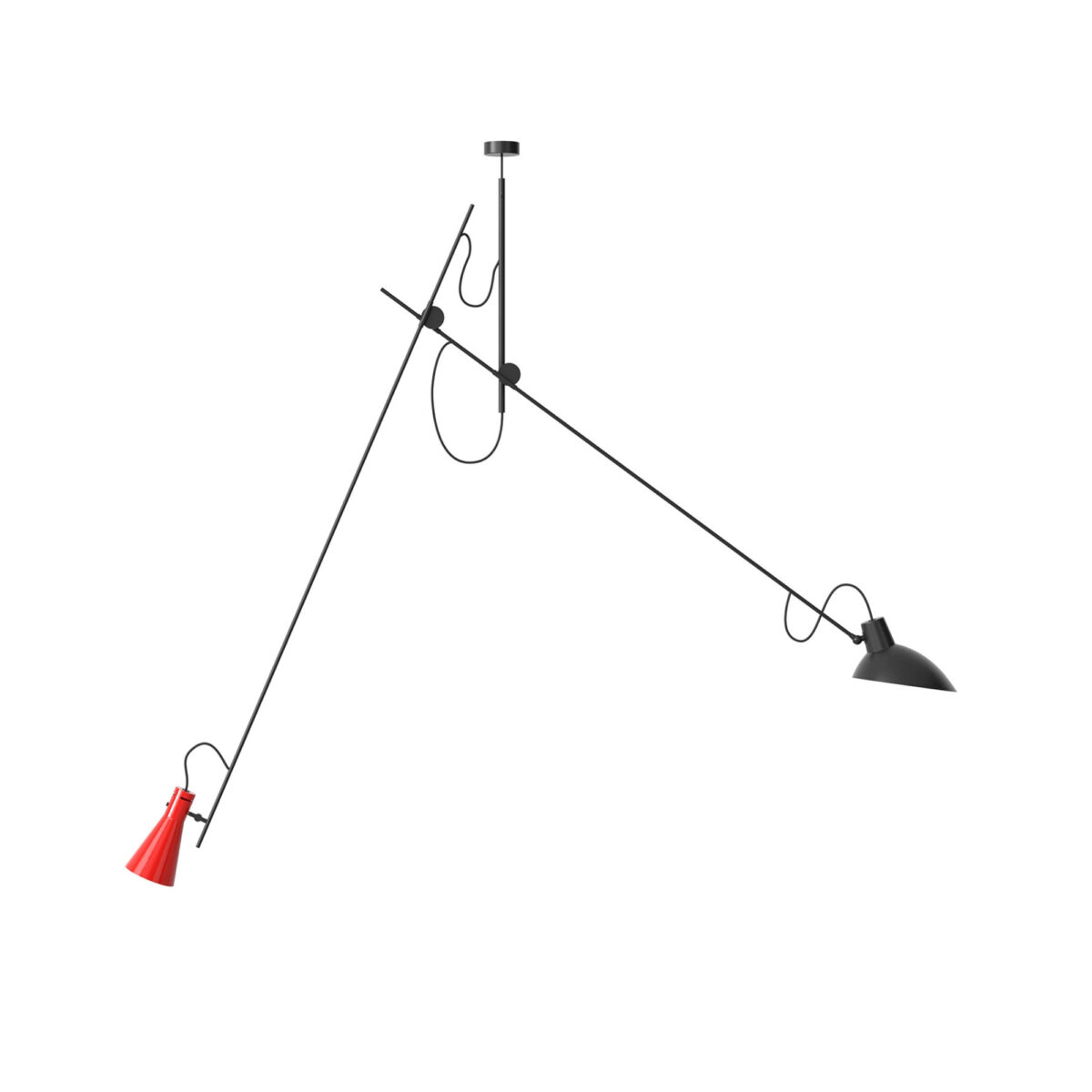 VV Cinquanta Suspension Black / Red