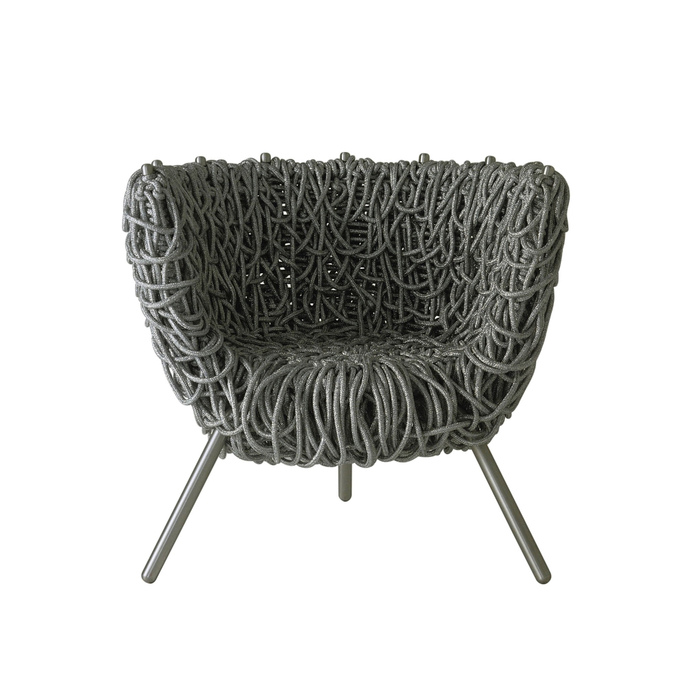 Vermelha Armchair, Silver