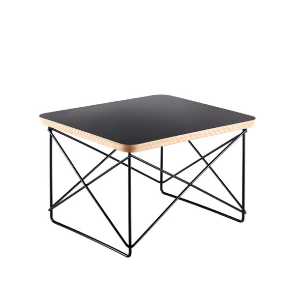 Vitra LTR occasional table bord Svart-Svart stativ