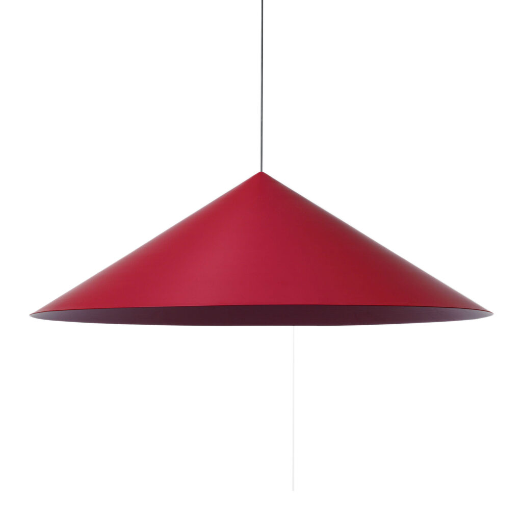 W151 S3 Extra Large Pendant Purple Red