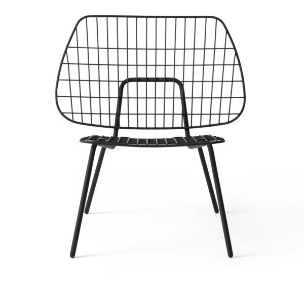 WM String Lounge Chair Black