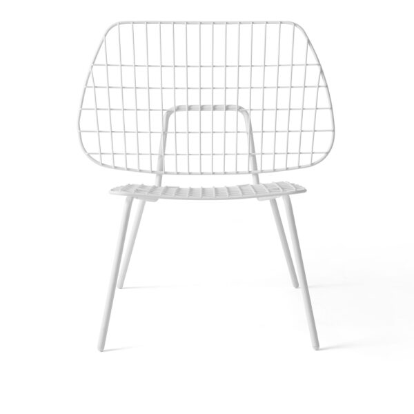 WM String Lounge Chair White