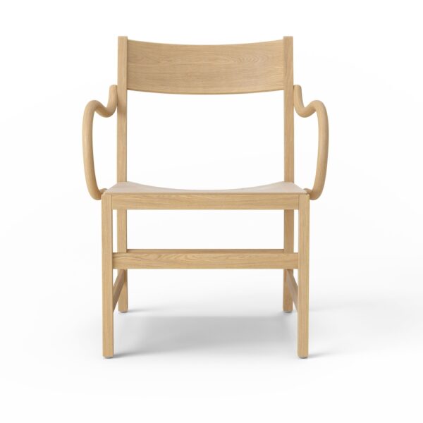 Waiter XL Easy Chair, Natural Oak, Utan klädsel