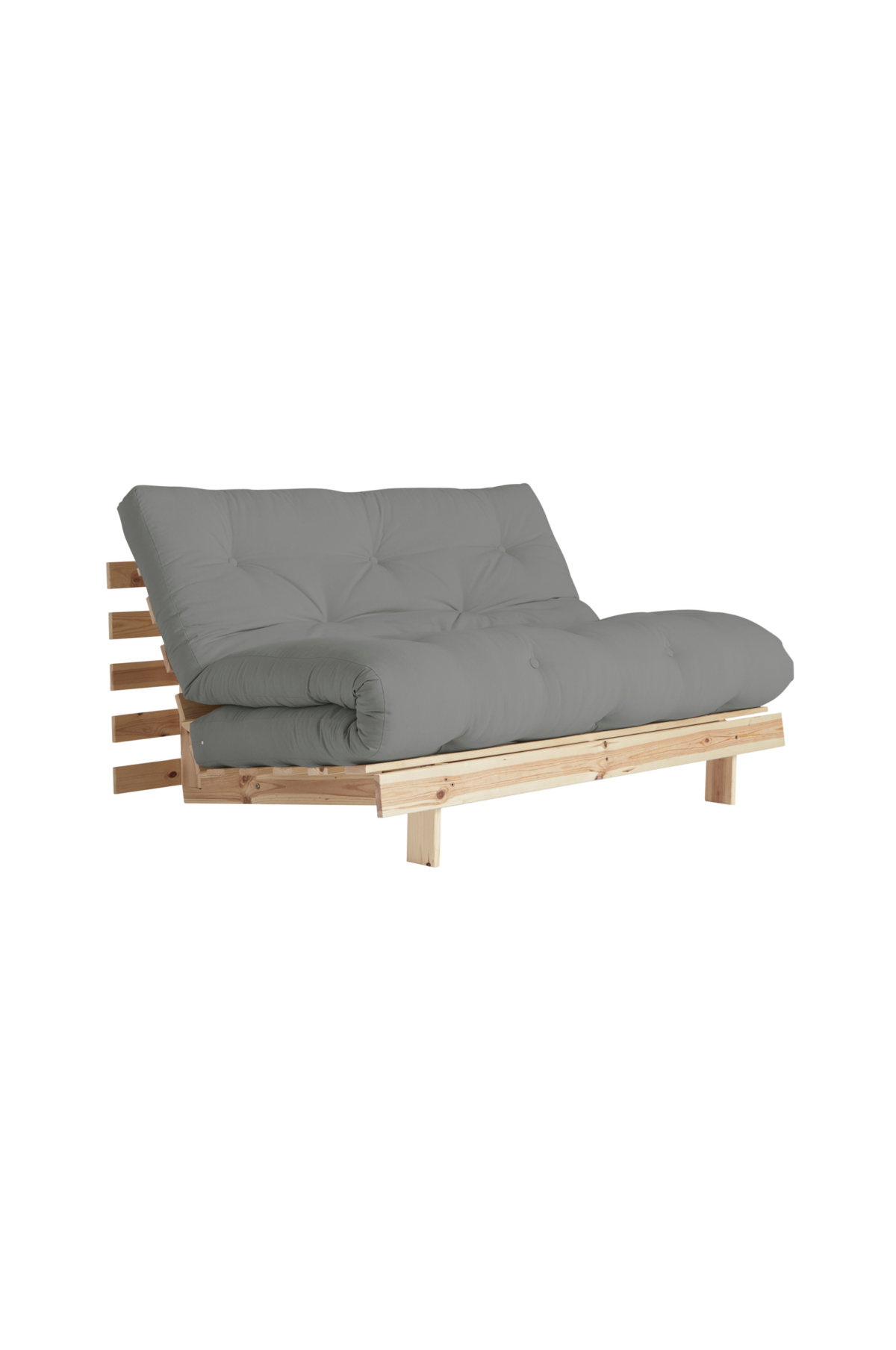 Karup Design - Bäddsoffa Roots 140 Rå Bas - Grå